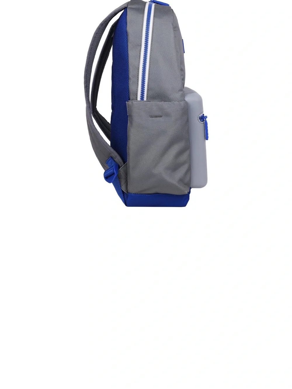 CROCS Gray and Blue Men's Backpack with Front Pocket